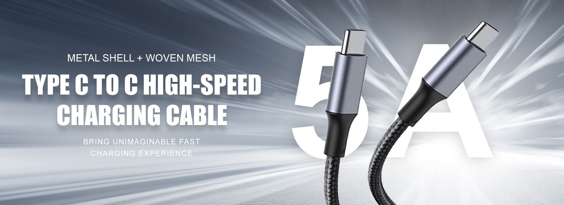 TYPE C TO C HIGH-SPEED CHARGING CABLE
