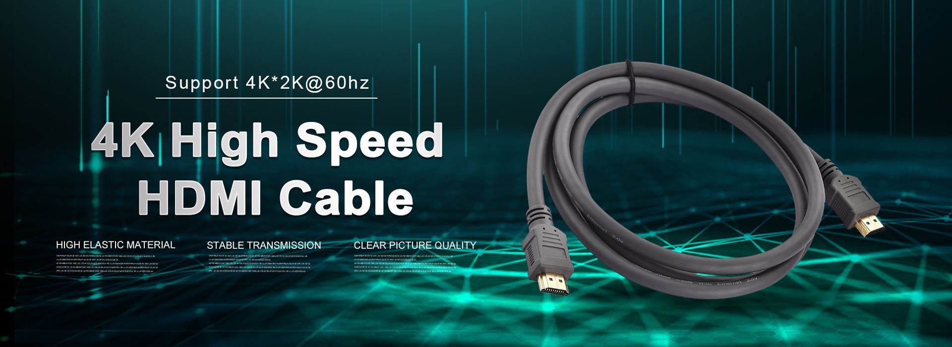 4K High Speed HDMI Cable