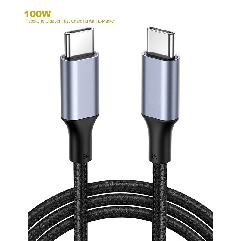 Type C To C High-speed Charging Cable